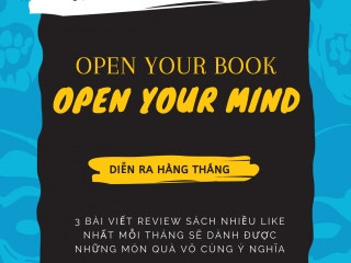 NGS I.T PHÁT ĐỘNG CUỘC THI REVIEW SÁCH "OPEN YOUR BOOK - OPEN YOUR MIND"